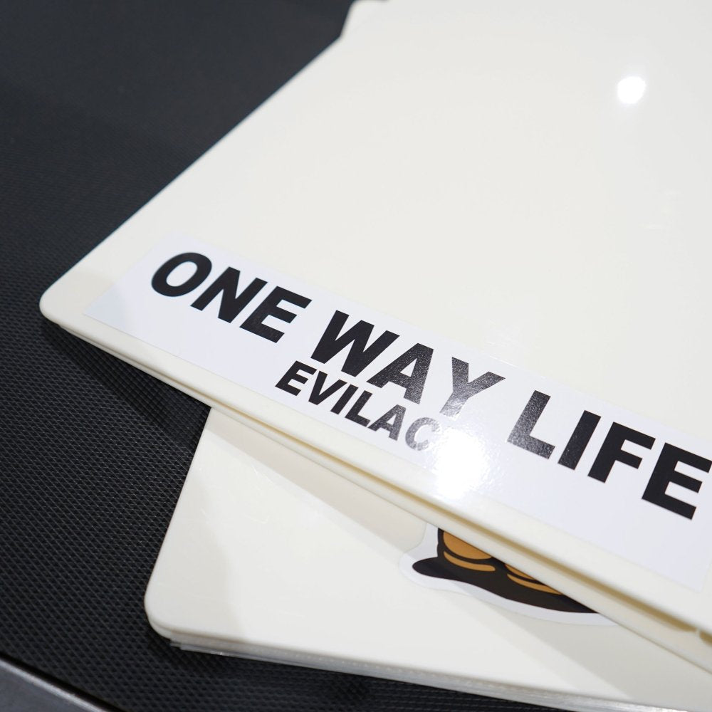 EVILACT "ONE WAY LIFE" sticker L