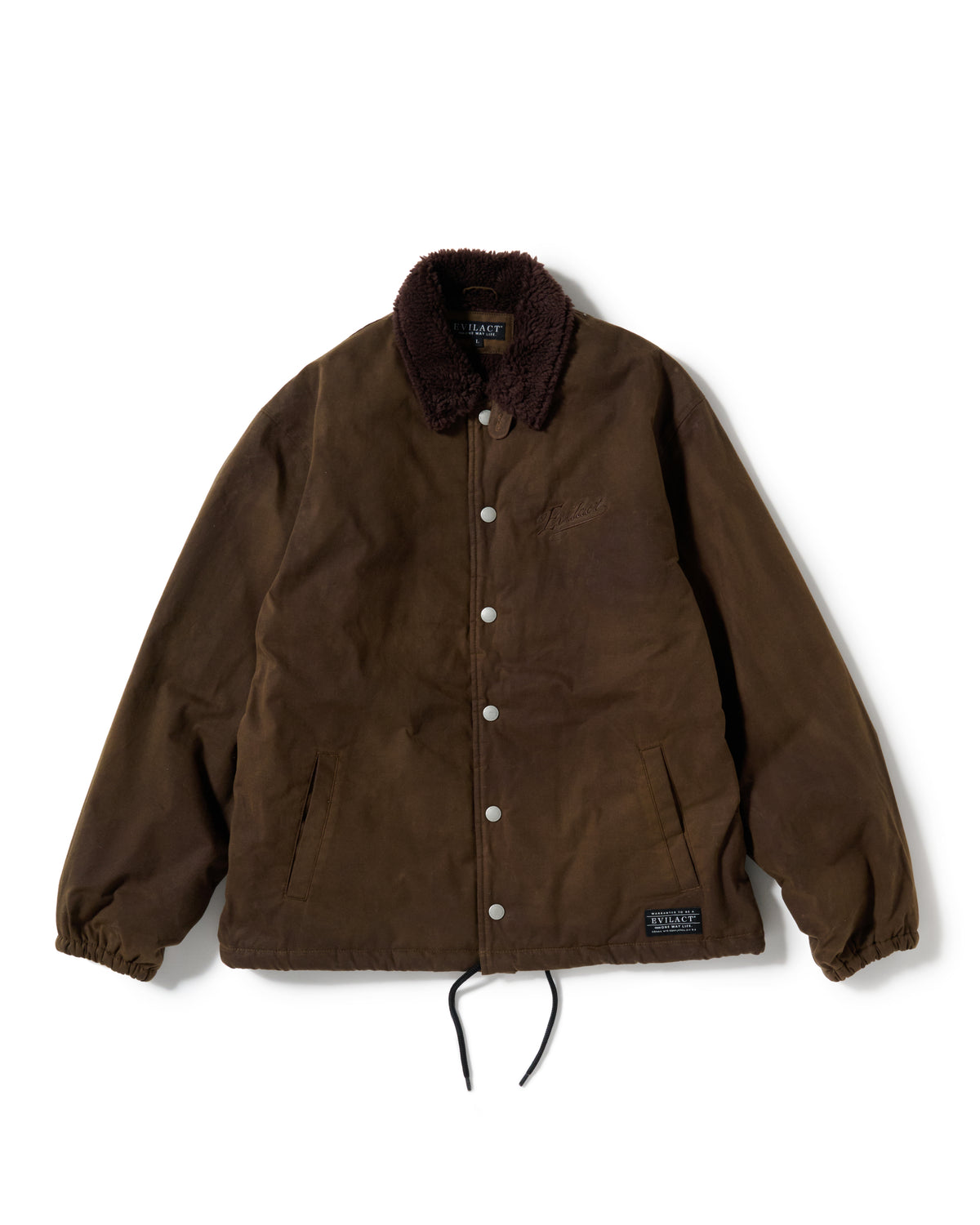 EVILACT OILED WORK JACKET brown