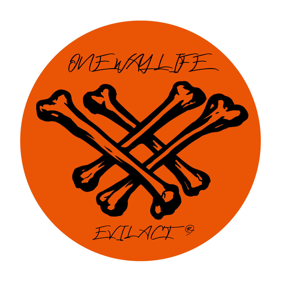 EVILACT sticker  A L