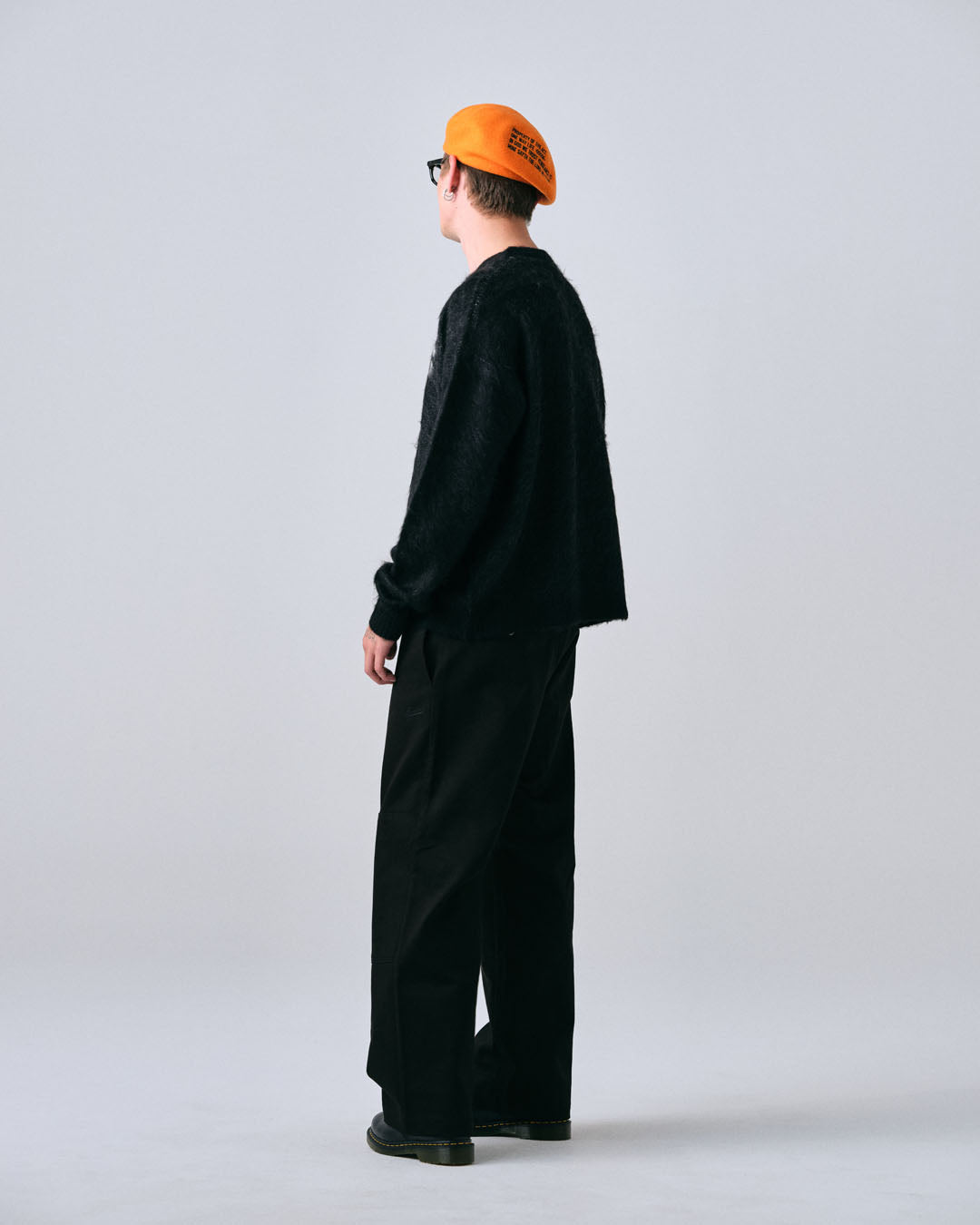 EVILACT LOGO MOHEIR CREW black
