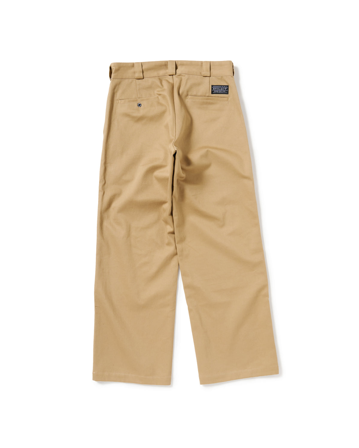 EVILACT DOUBLE KNEE CHINOS beige