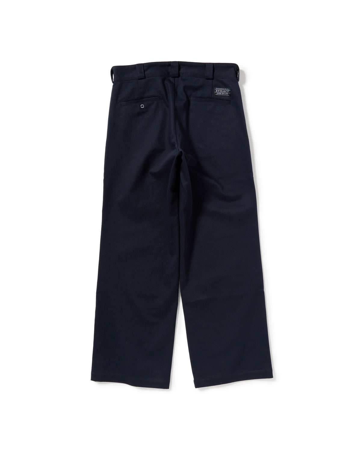 EVILACT DOUBLE KNEE CHINOS navy