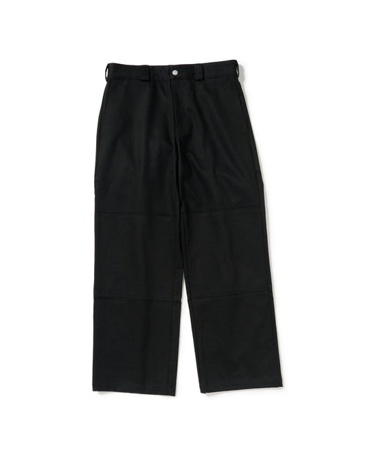 EVILACT DOUBLE KNEE CHINOS black