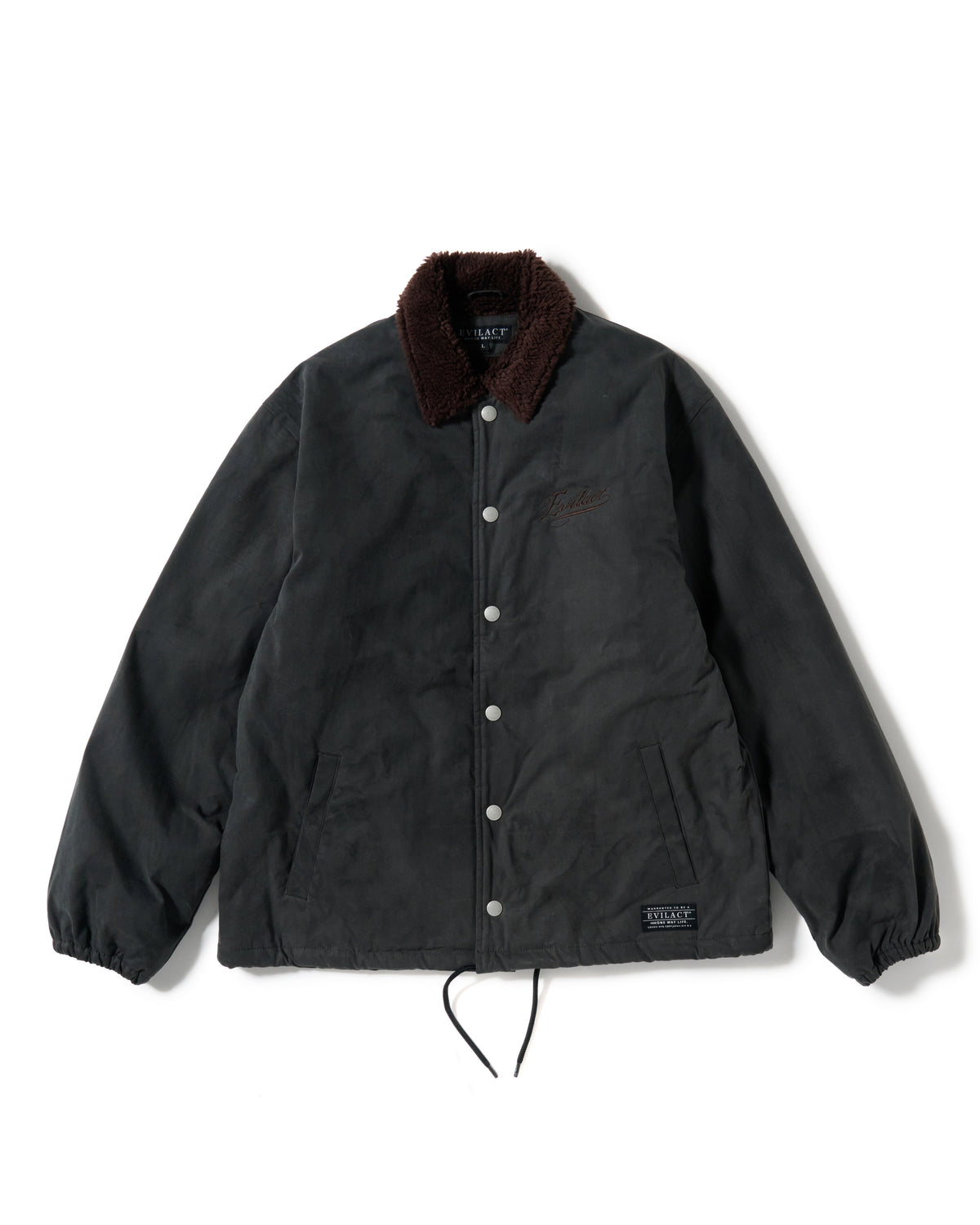 EVILACT OILED WORK JACKET black