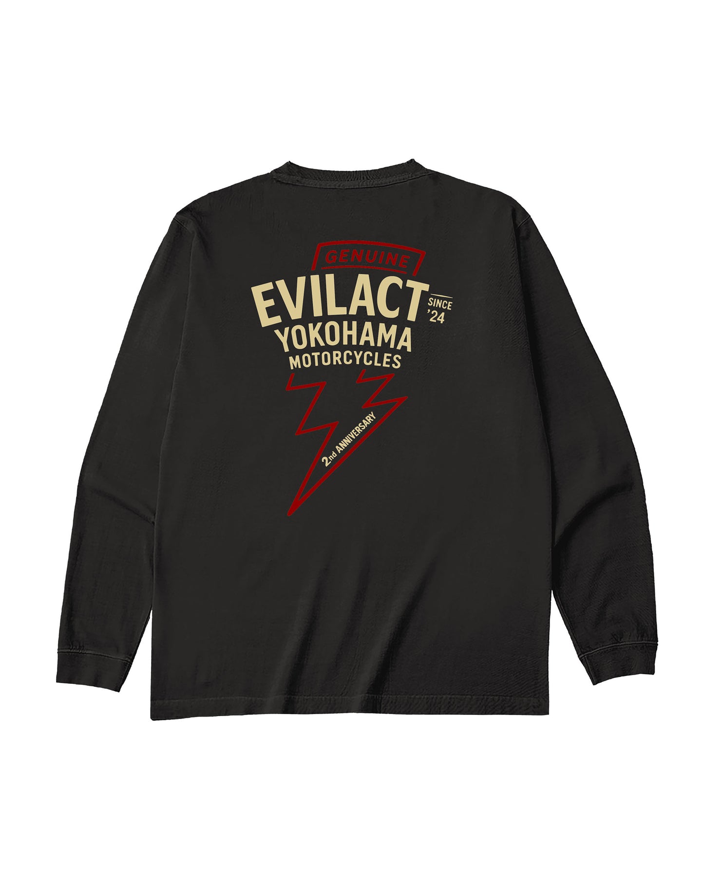 EVILACT YOKOHAMA 2nd ANNIVERSARY T's LS