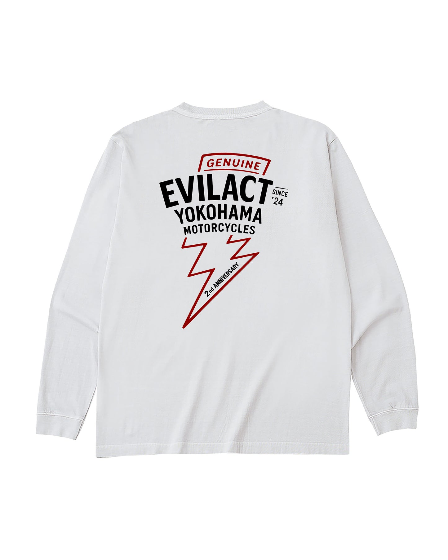 EVILACT YOKOHAMA 2nd ANNIVERSARY T's LS