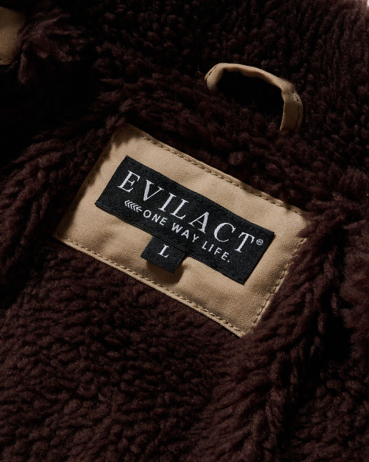 EVILACT OILED WORK JACKET black
