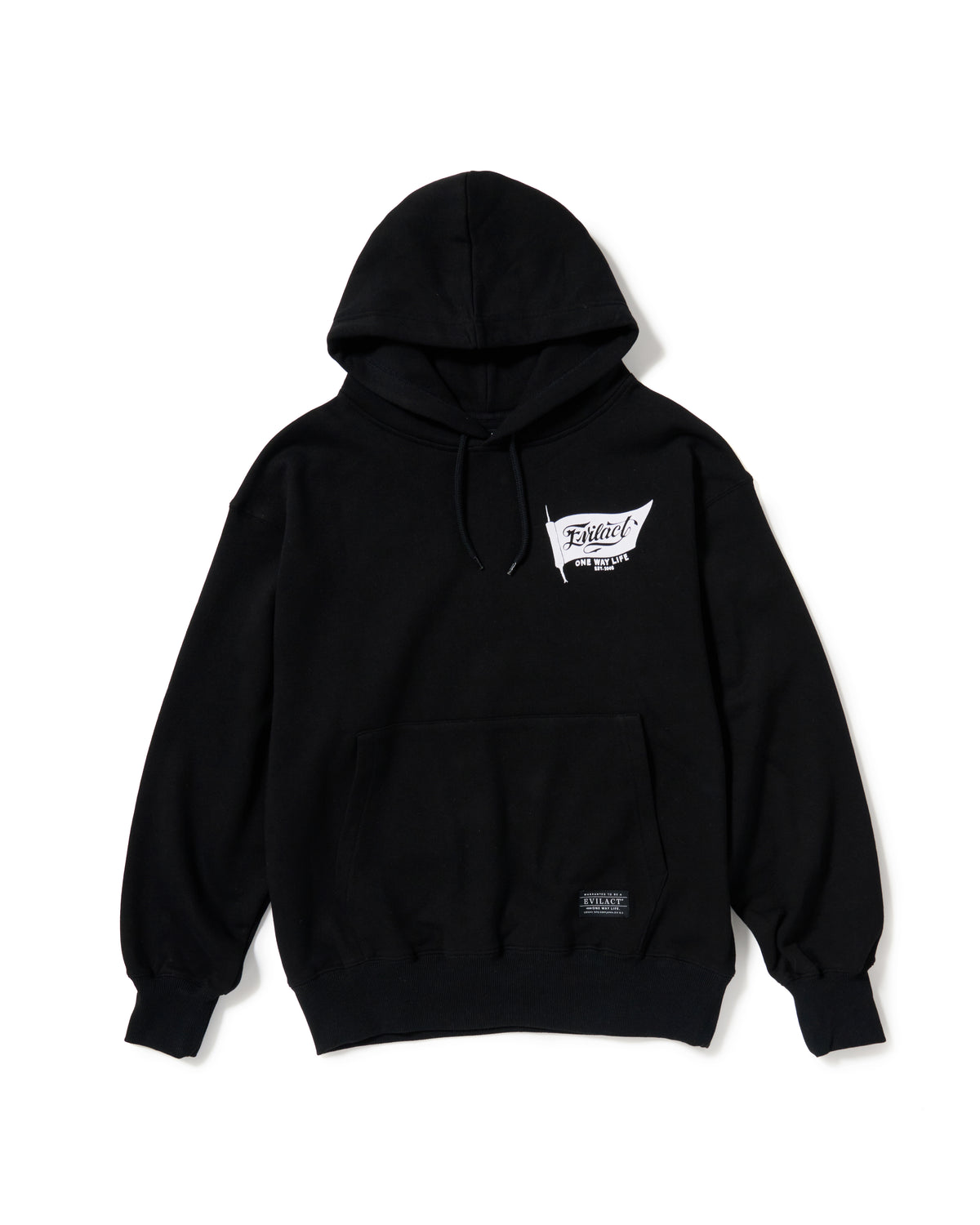 EVILACT FLAG HOODIE black