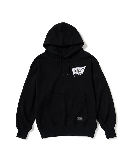 EVILACT FLAG HOODIE black