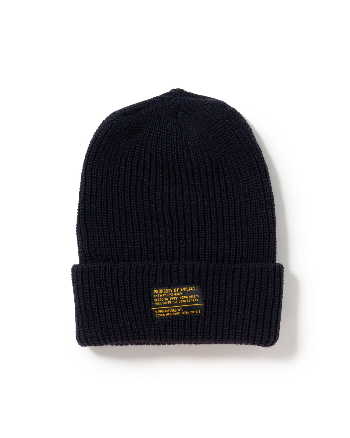 EVILACT WATCH CAP navy