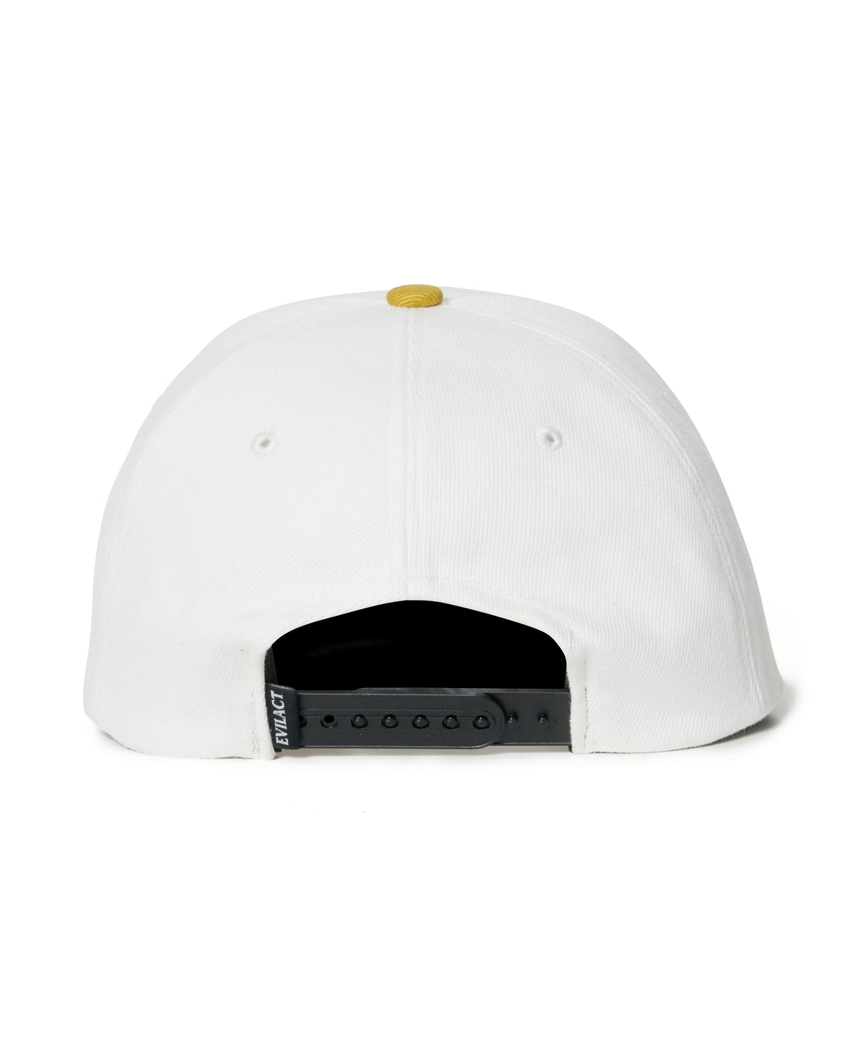EVILACT WP WORK CAP off white x mustard