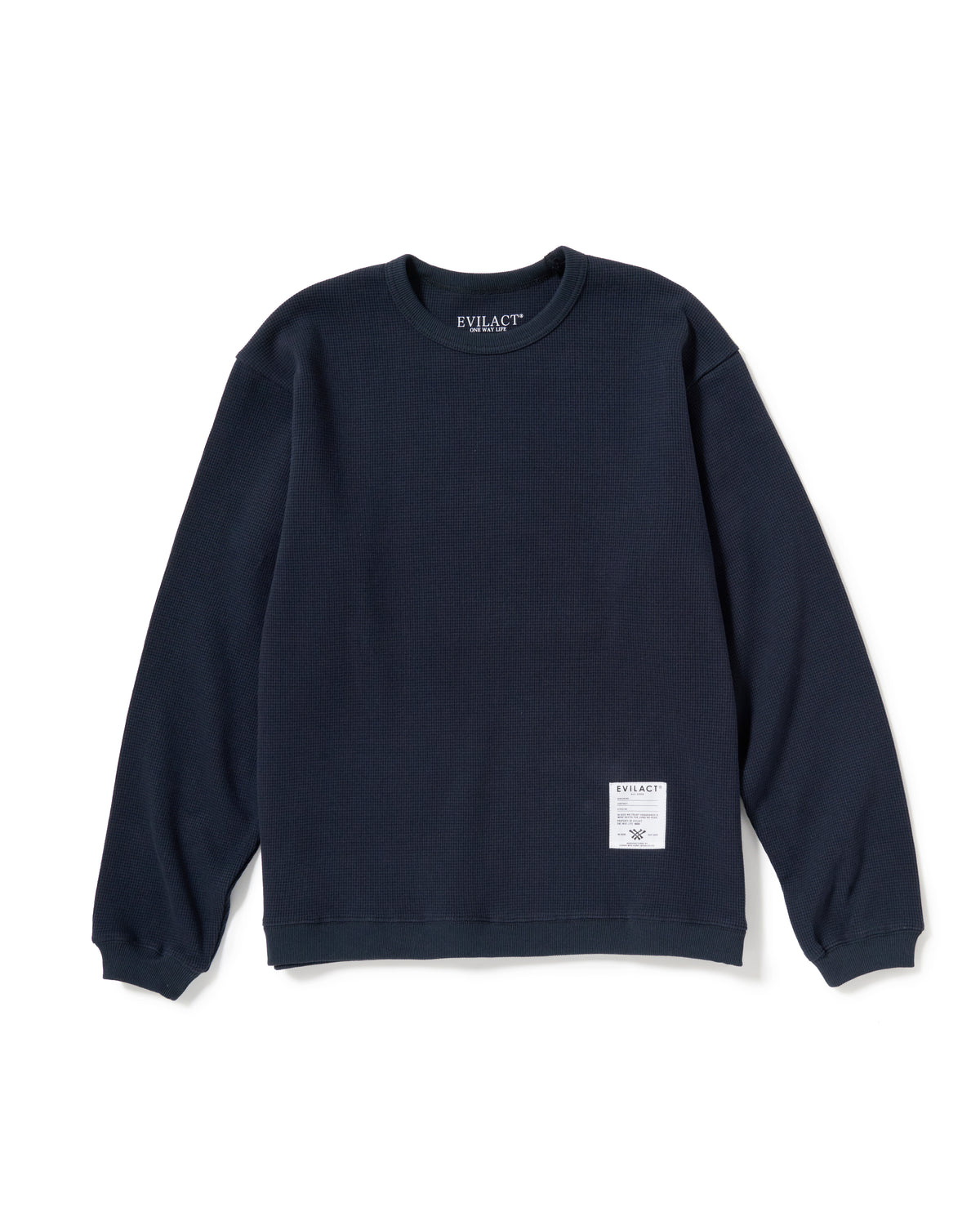 EVILACT WAFFLE LS navy