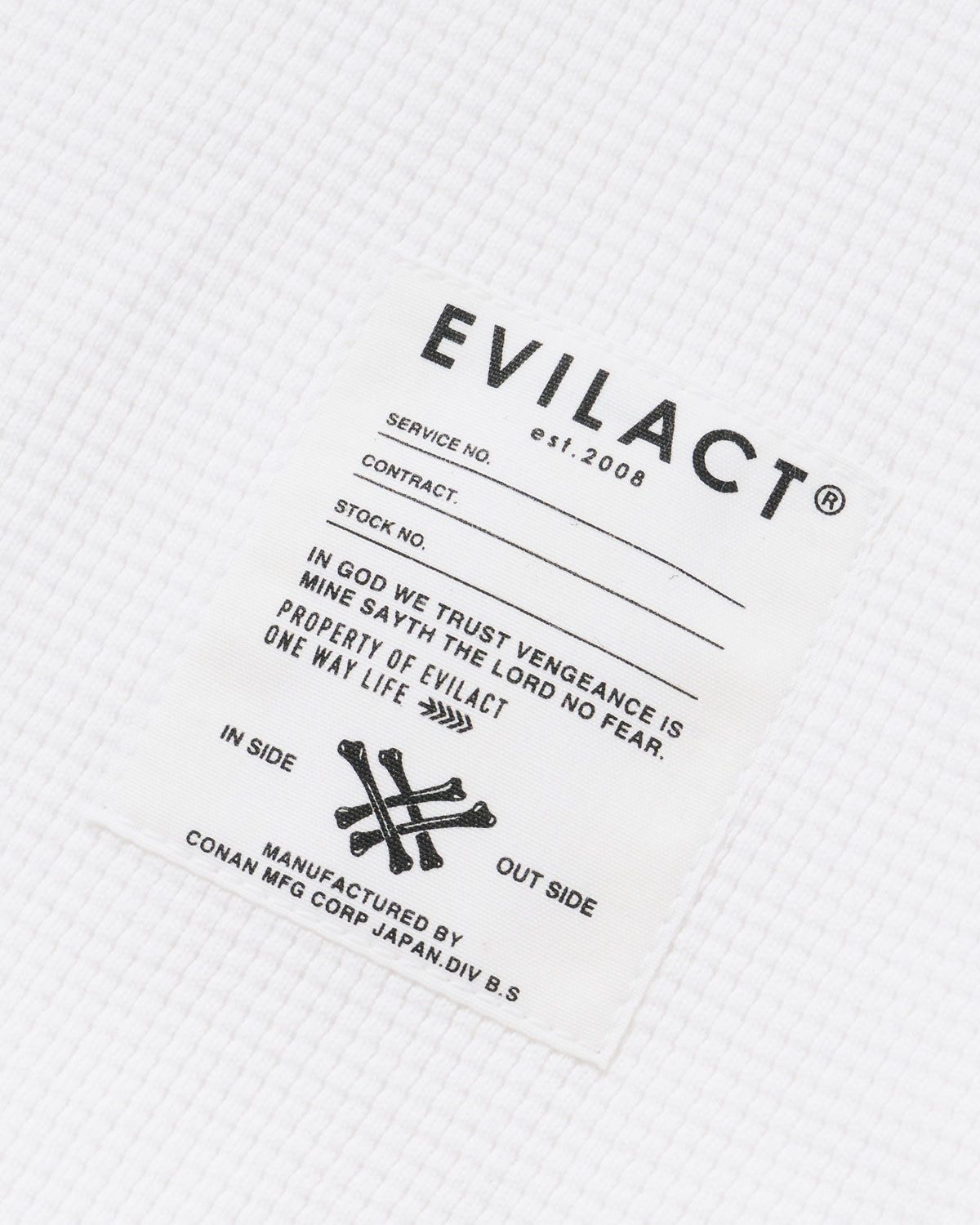 EVILACT WAFFLE LS black