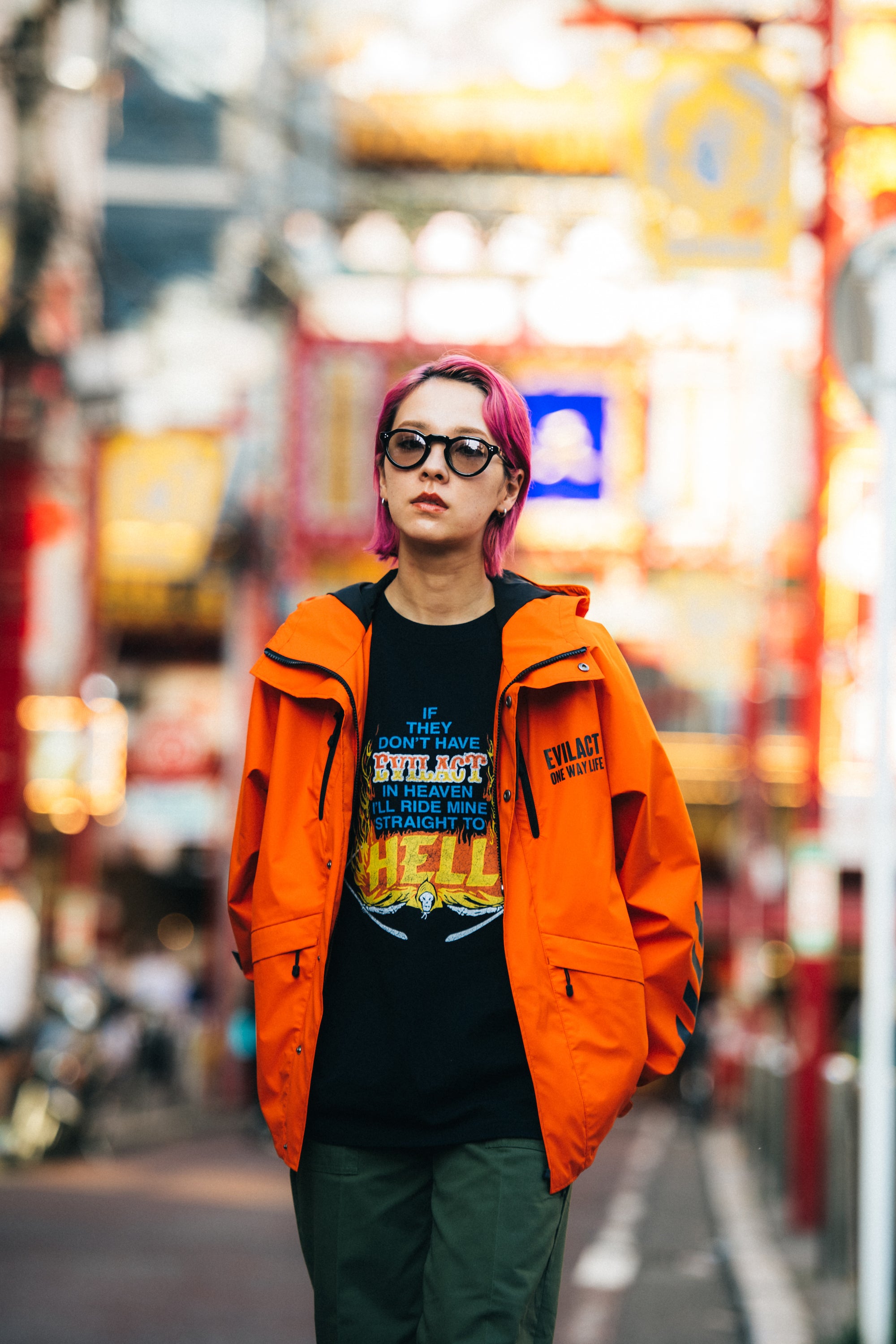 EVILACT Factory Nylon Training Jacket | EVILACT (イーブル