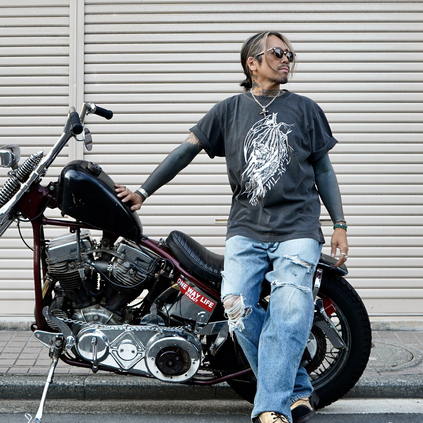 【EVILACT】x【Cool Tattooing Masato】 T's S/S