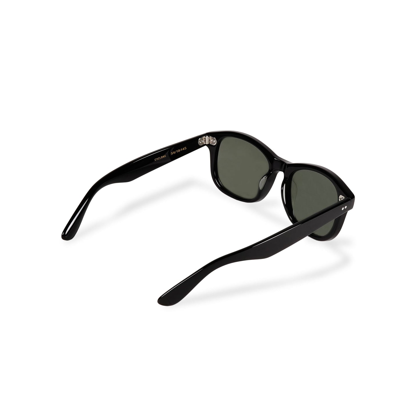 CYCLONE black / green lens