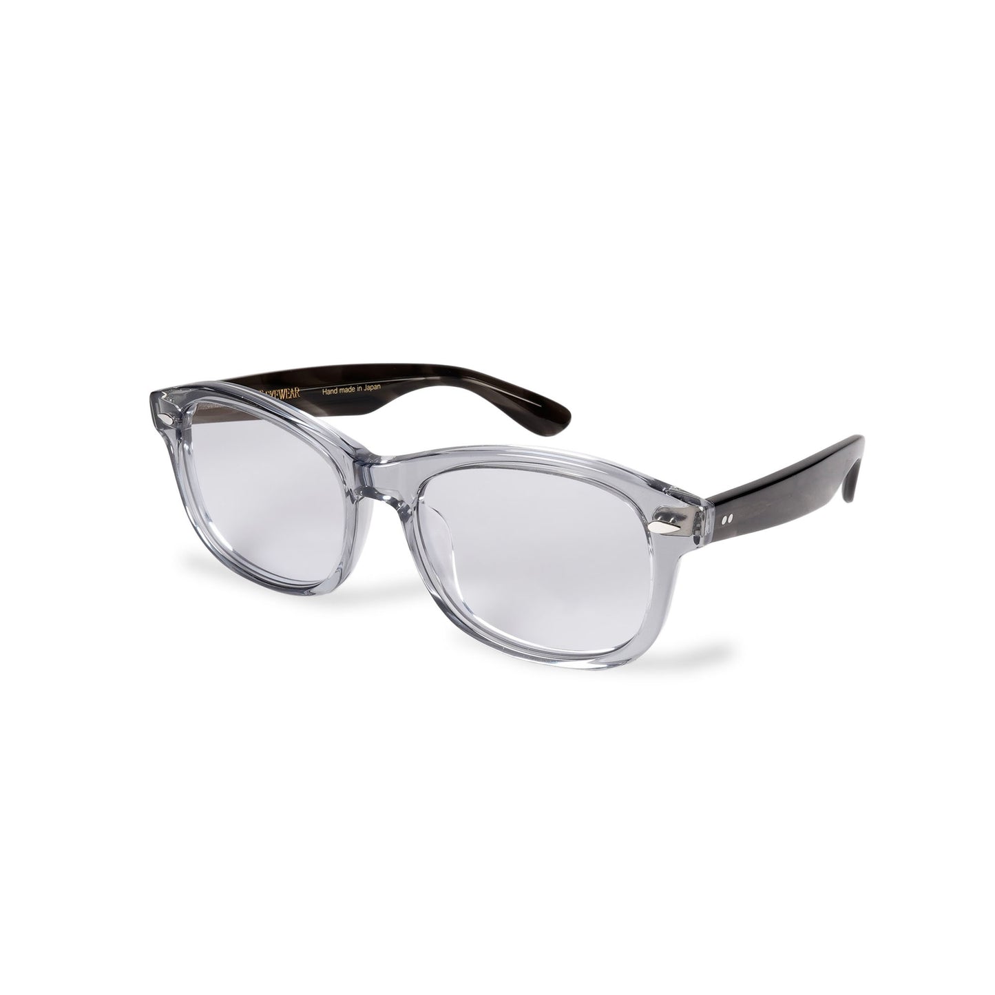 CYCLONE gray clear x black marble  / color photochromic blue lens