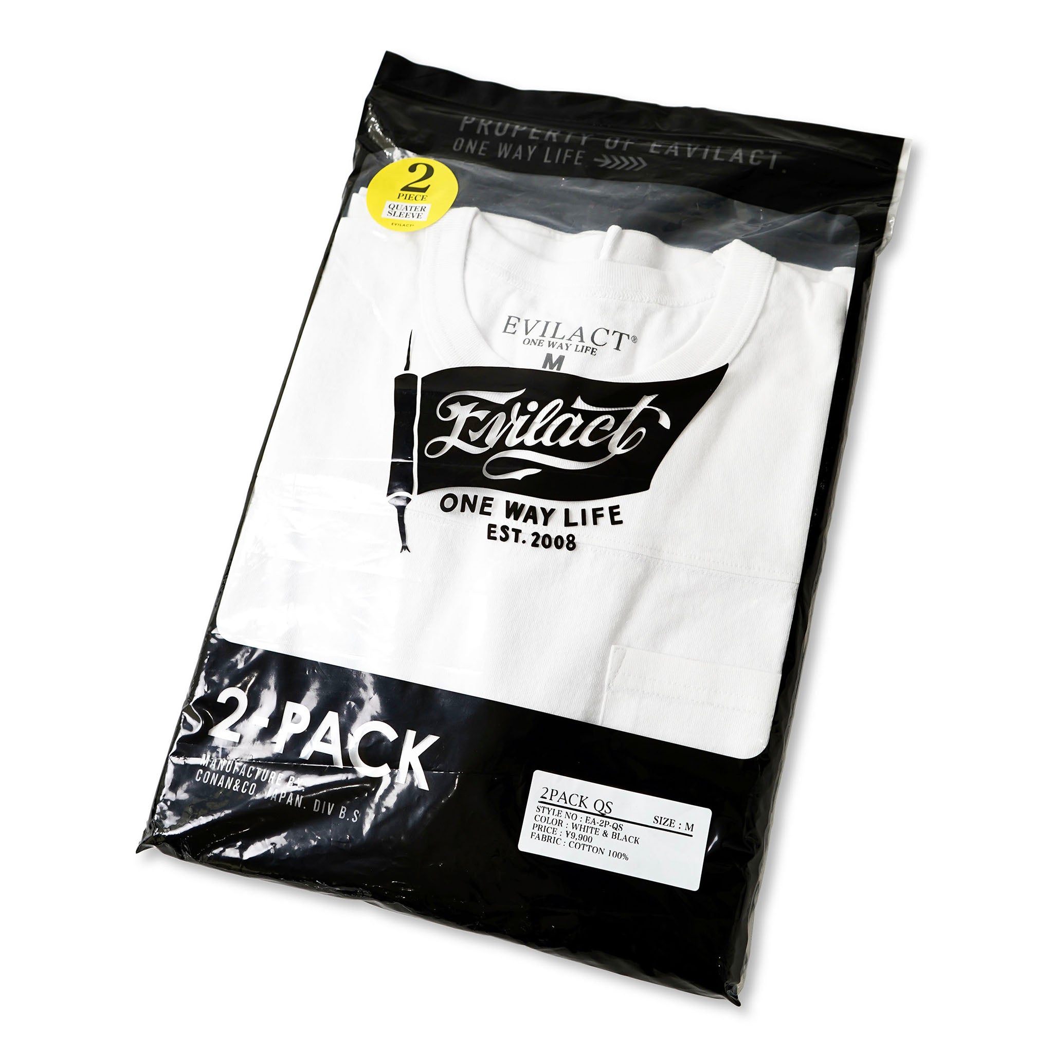 EVILACT 2PACK QS | EVILACT (イーブルアクト）Official Site