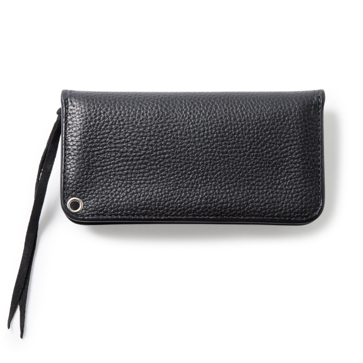 EVILACT x AWAKE LONG LEATHER WALLET-evilact button-