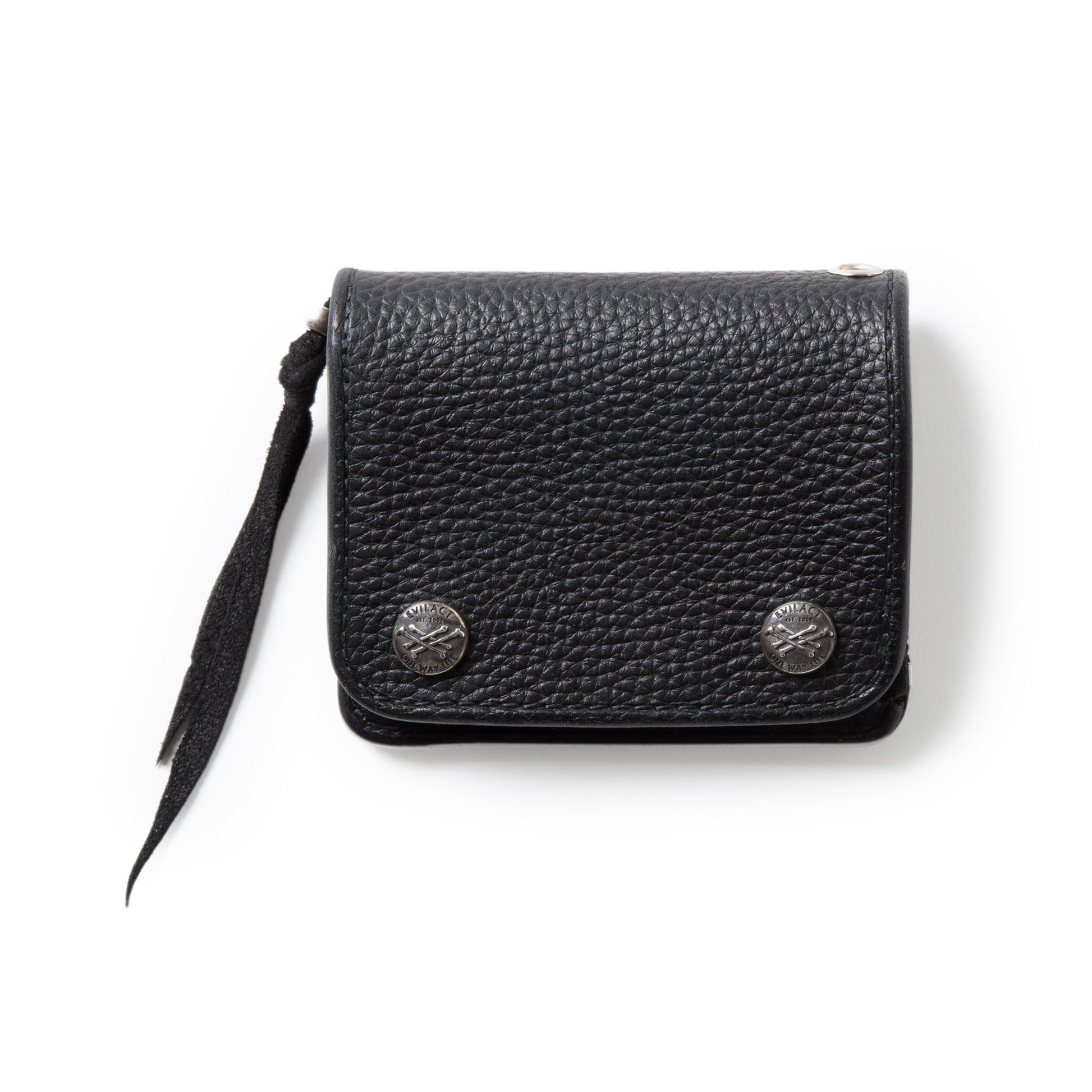 LEATHER SHORT WALLET