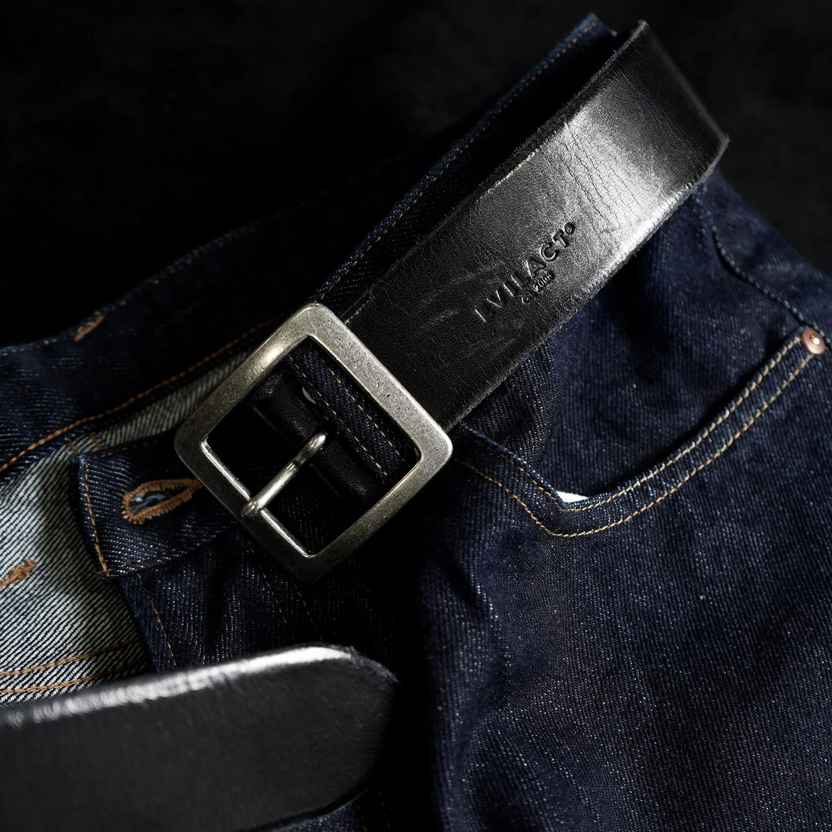EVILACT x AWAKE SADDLE LEATHER BELT 40 | EVILACT (イーブル