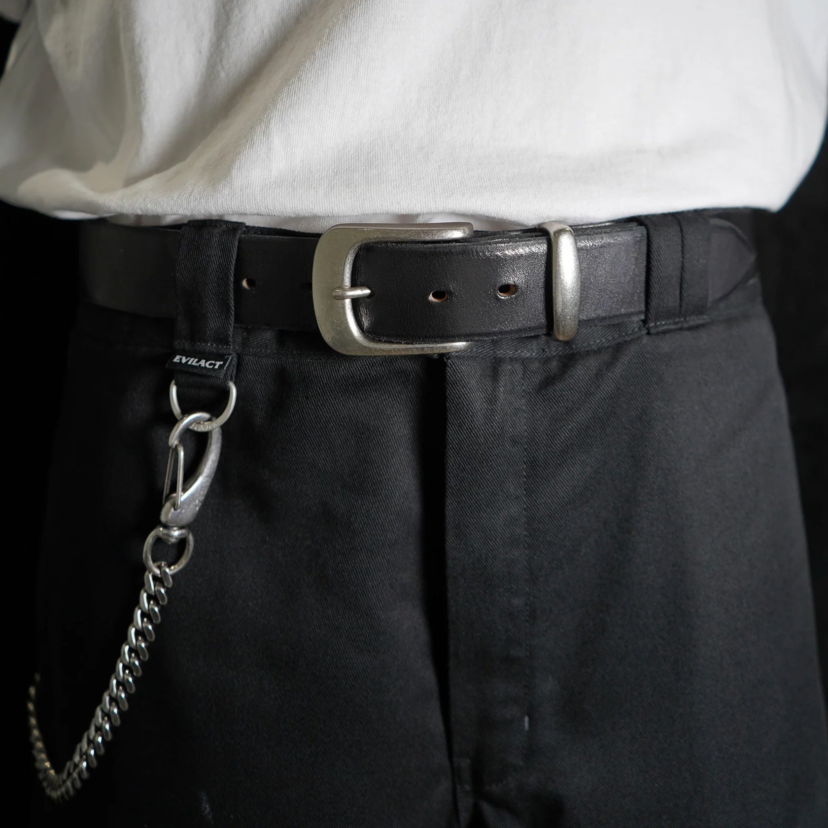 EVILACT x AWAKE SADDLE LEATHER BELT 35 | EVILACT (イーブルアクト