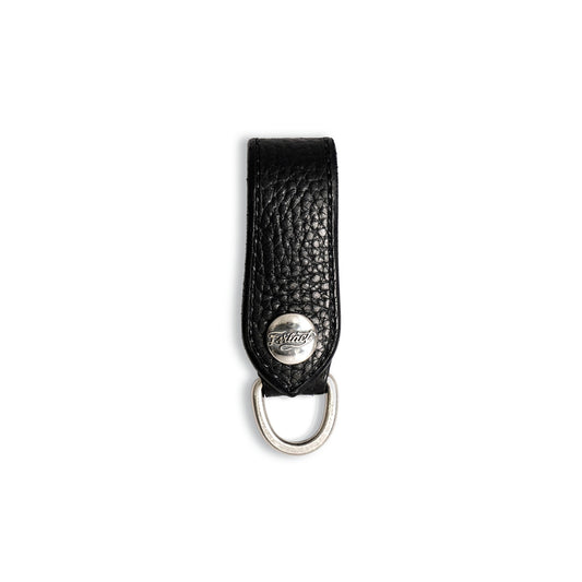 EVILACT x AWAKE LEATHER KEY RING-evilact button-