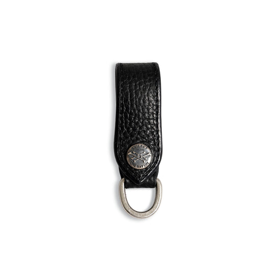 EVILACT x AWAKE LEATHER KEY RING-cross bone button-