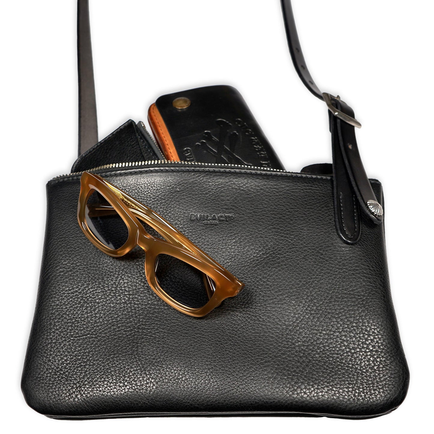 EVILACT × AWAKE LEATHER SACOCHE