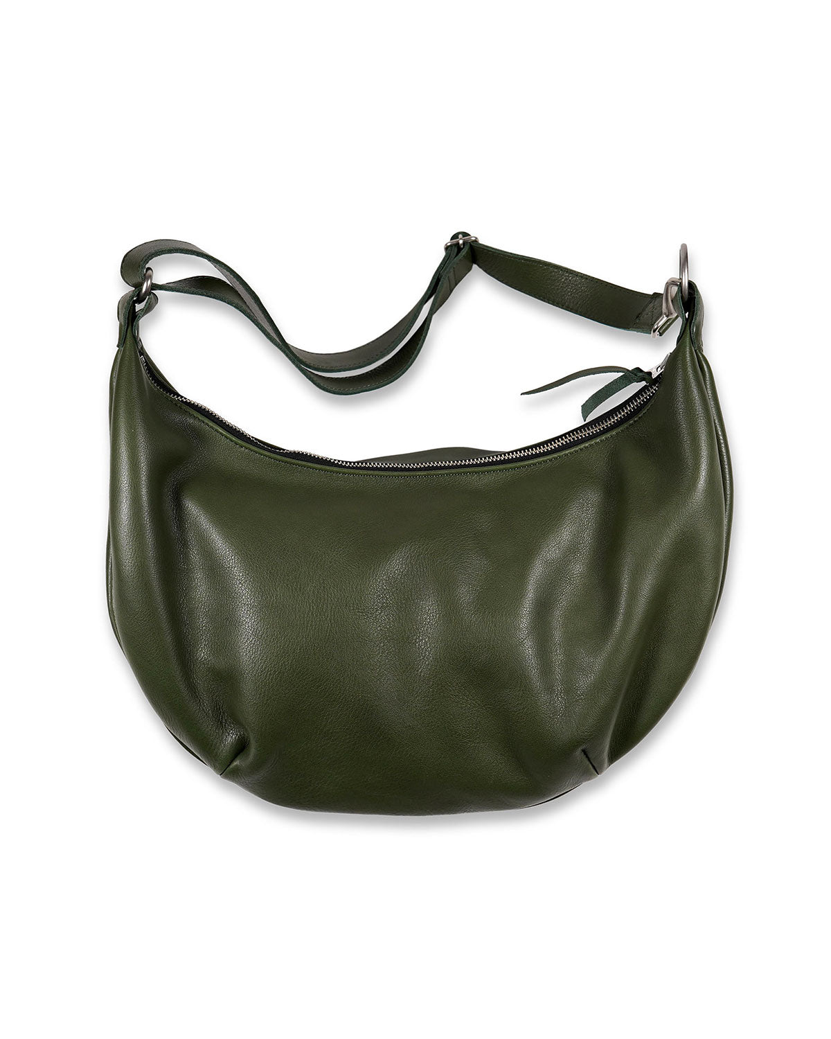 EVILACT LEATHER SHOLDER BAG-L green