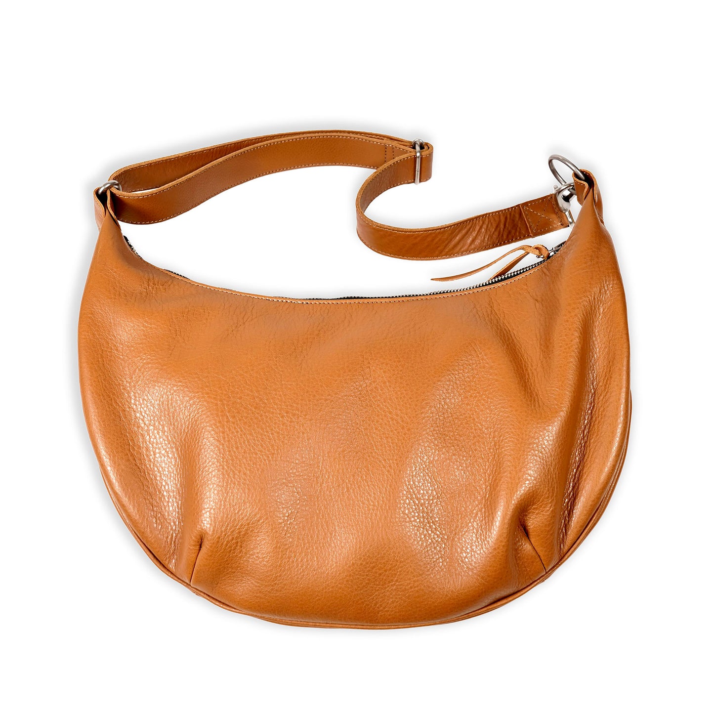 EVILACT LEATHER SHOULDER BAG-L l. brown - limited color -