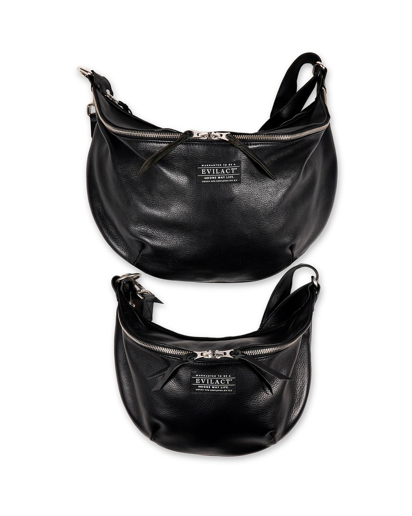 EVILACT LEATHER SHOULDER BAG-S