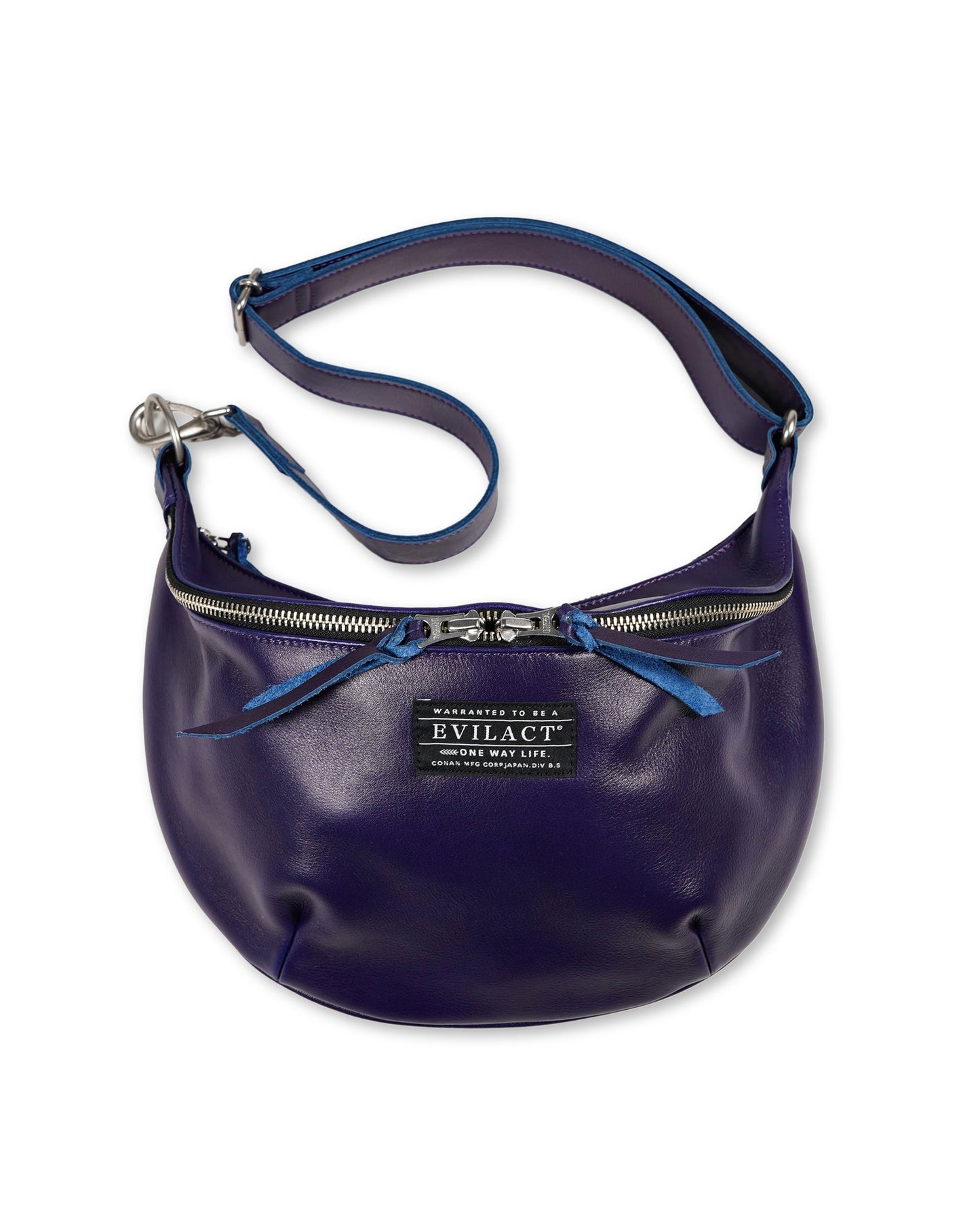 EVILACT LEATHER SHOULDER BAG-S