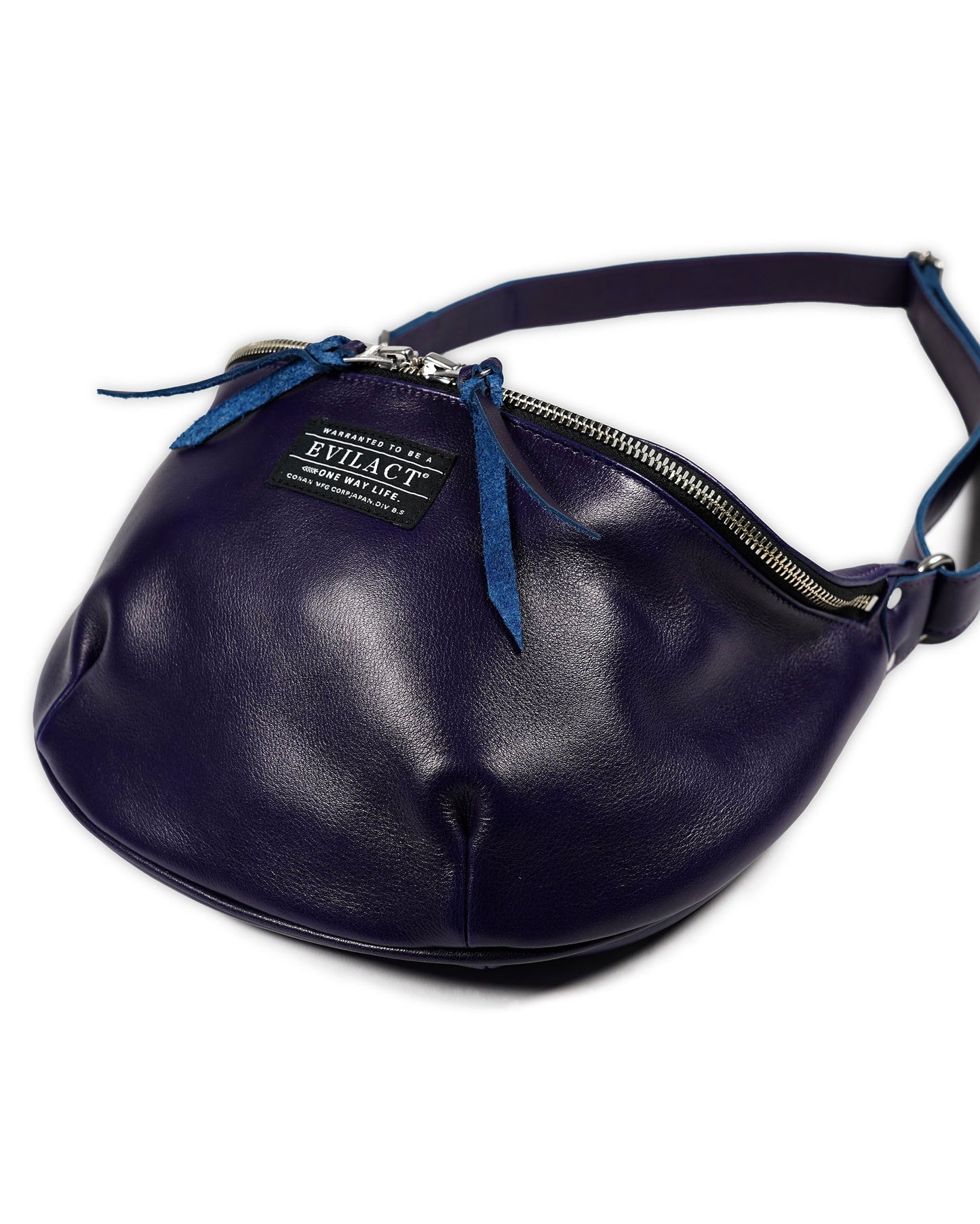 EVILACT LEATHER SHOULDER BAG-S