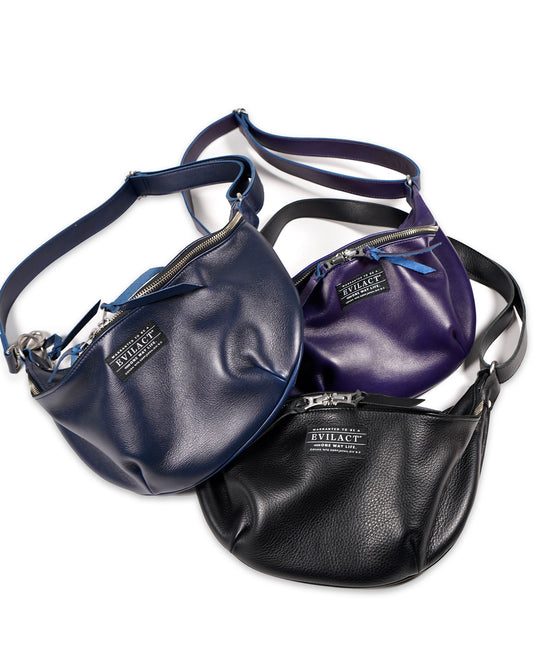 EVILACT LEATHER SHOULDER BAG-S