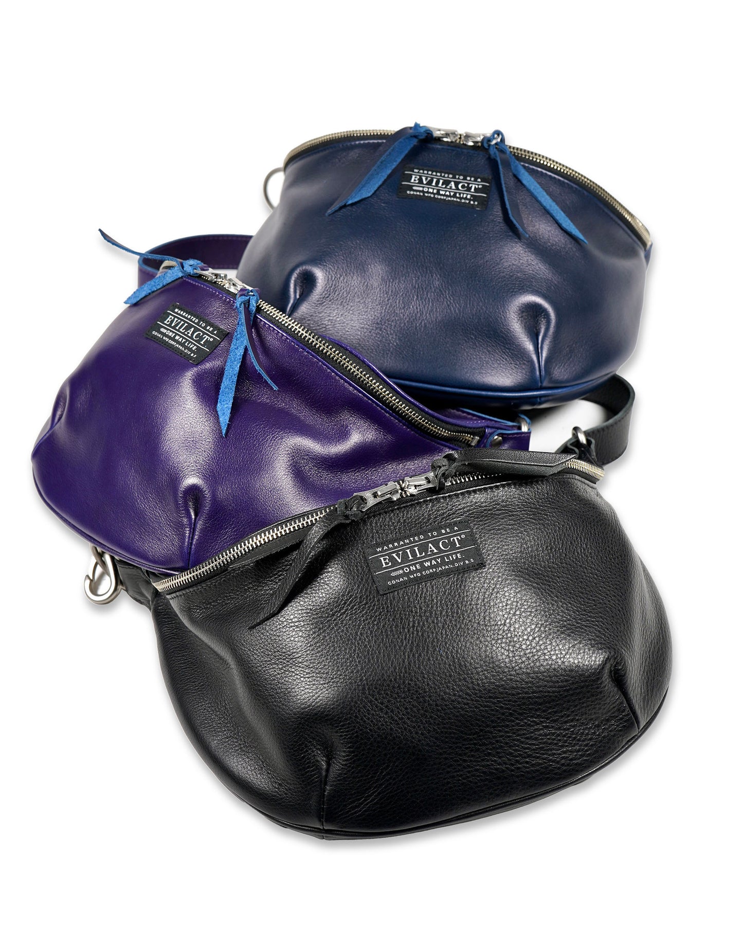 EVILACT LEATHER SHOULDER BAG-S