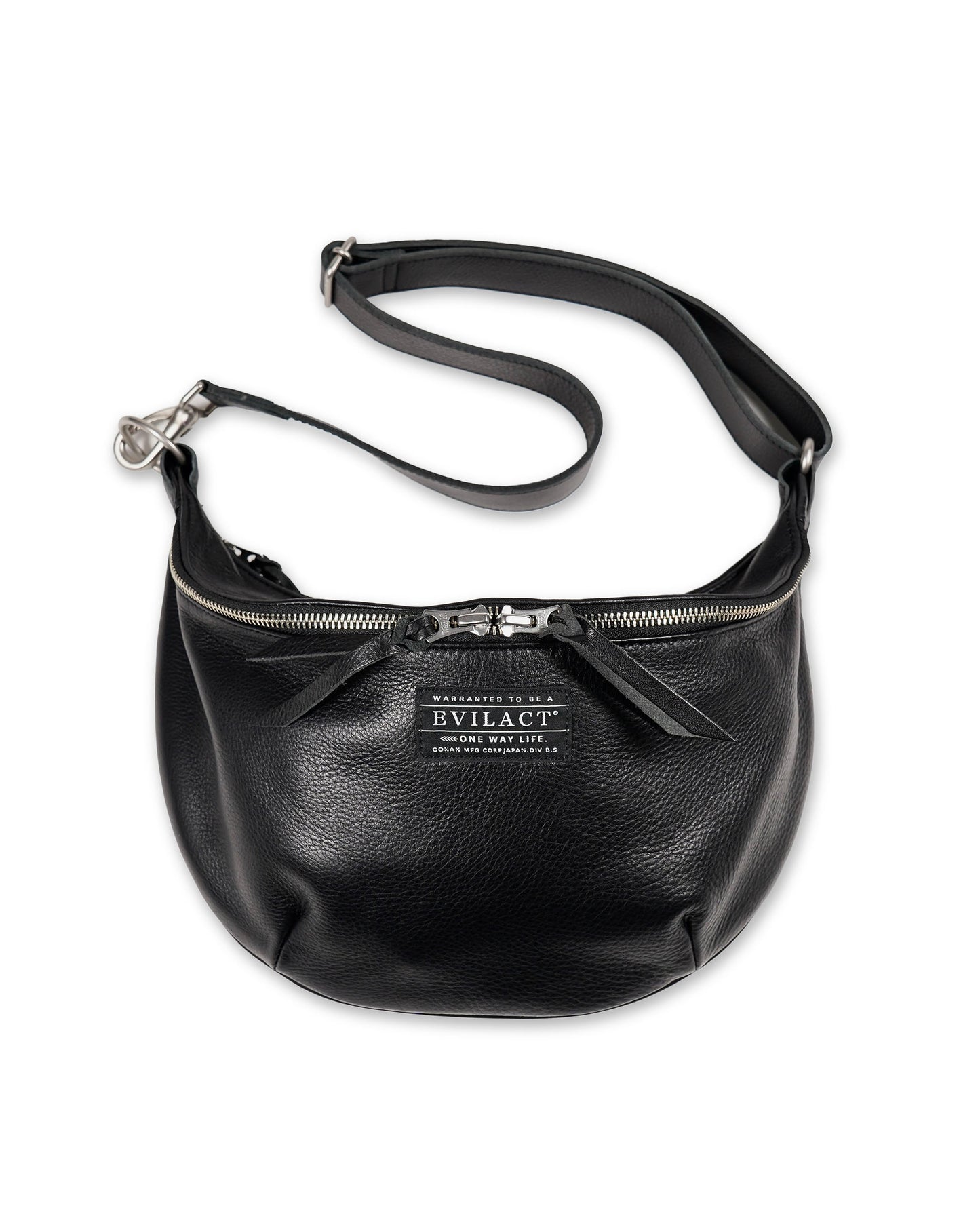 EVILACT LEATHER SHOULDER BAG-S
