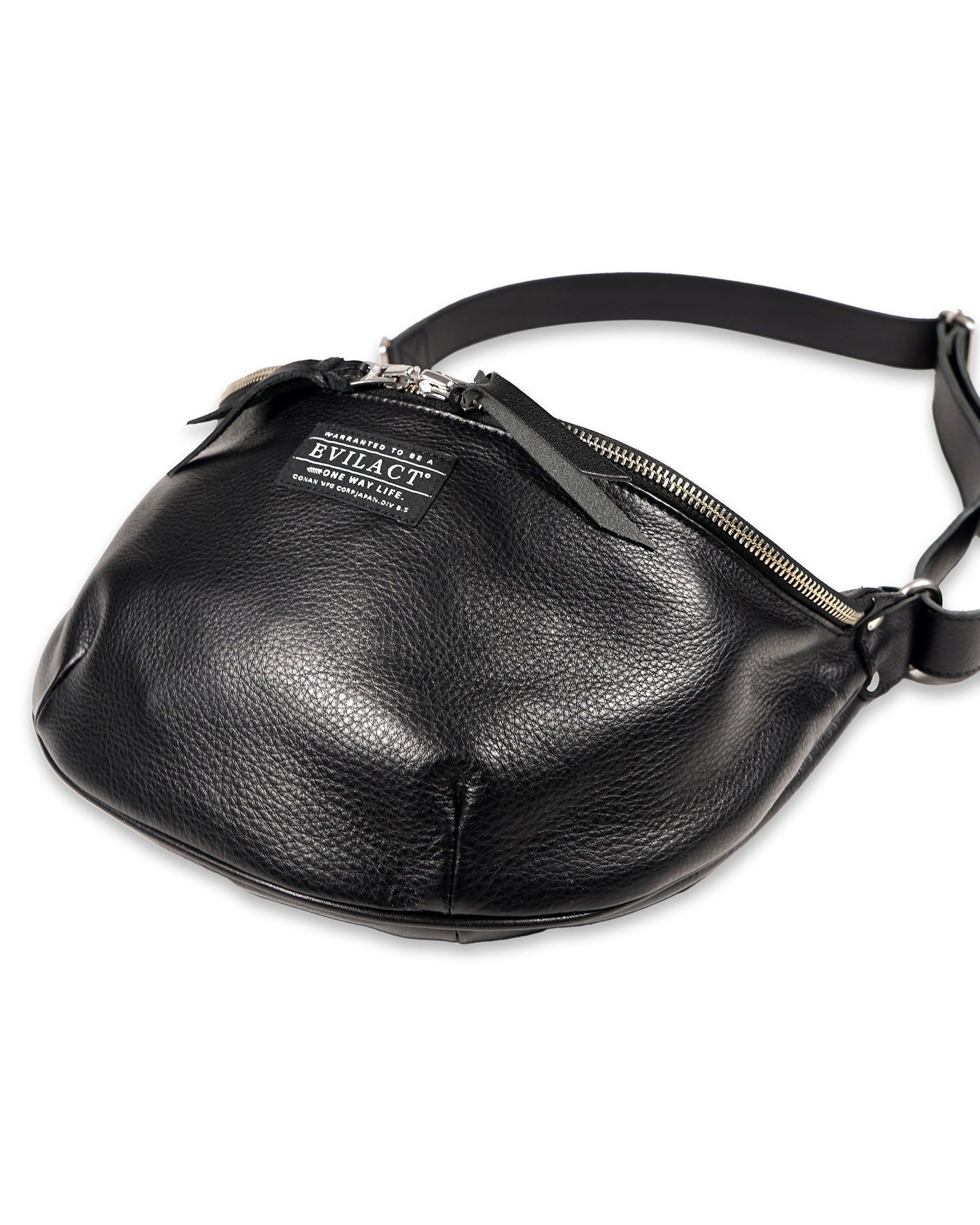 EVILACT LEATHER SHOULDER BAG-S