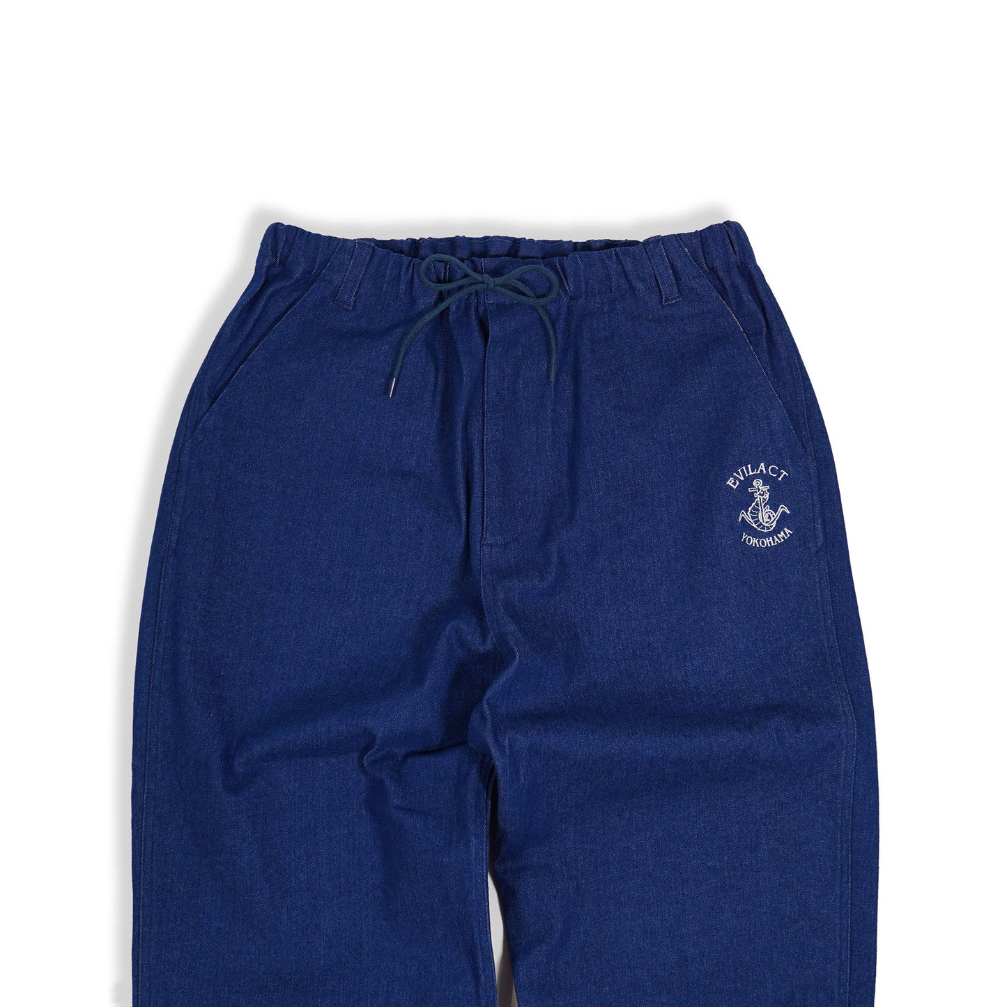 EVILACT Factory Denim Easy Pants indigo