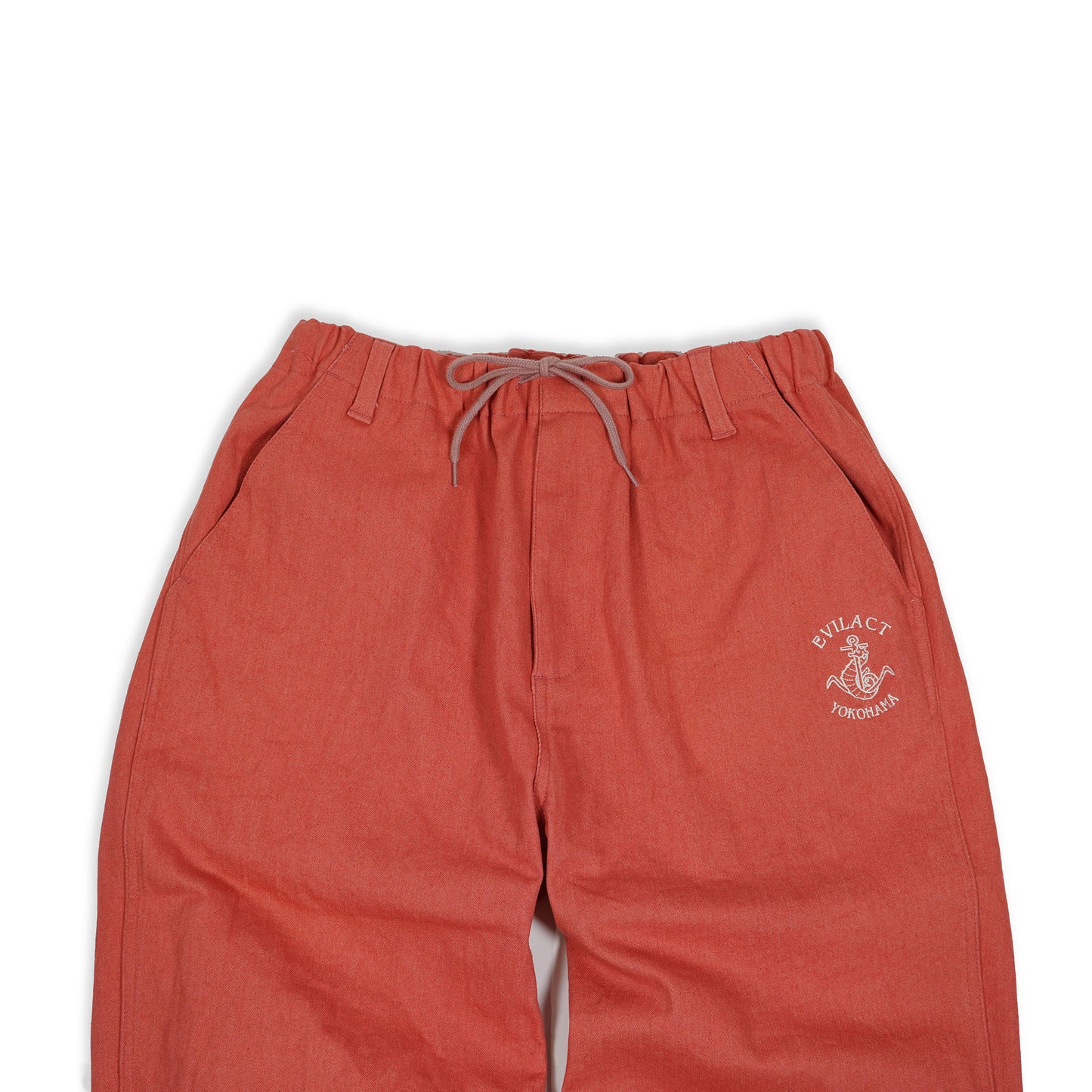 EVILACT Factory Denim Easy Pants pink