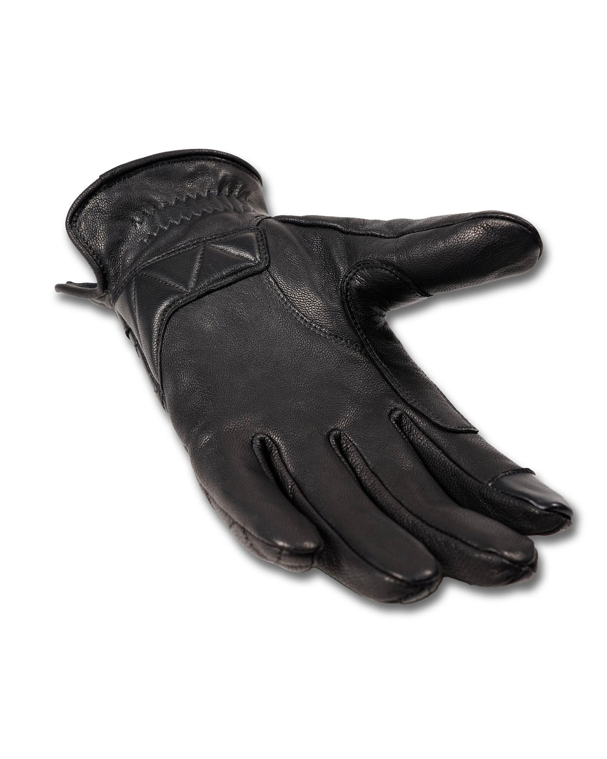 EVILACT DIAMOND STITCH GLOVES black
