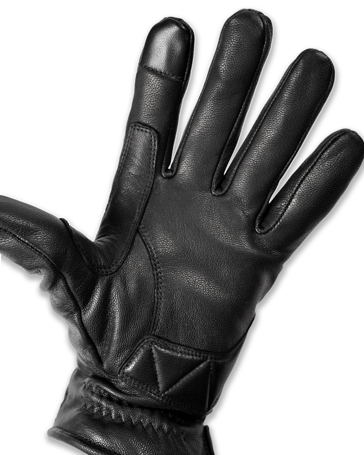 EVILACT DIAMOND STITCH GLOVES black