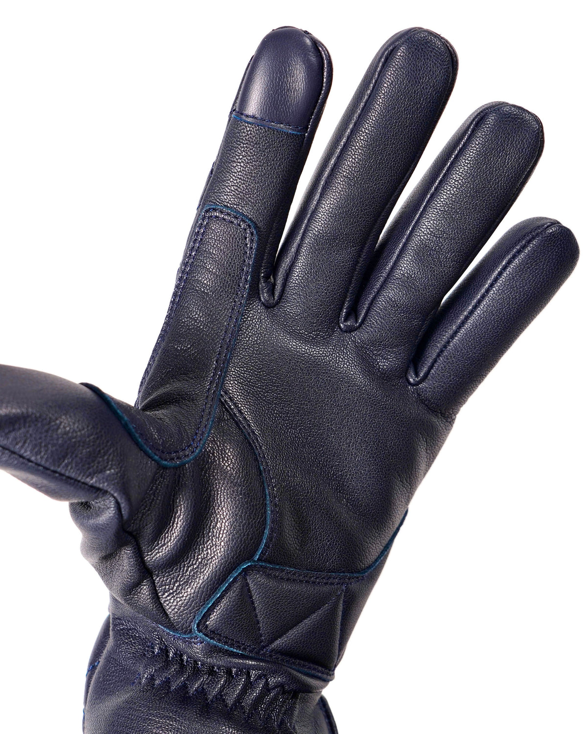 EVILACT DIAMOND STITCH GLOVES navy