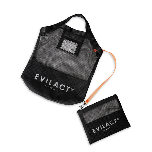 EVILACT MESH TOTE&POUCH