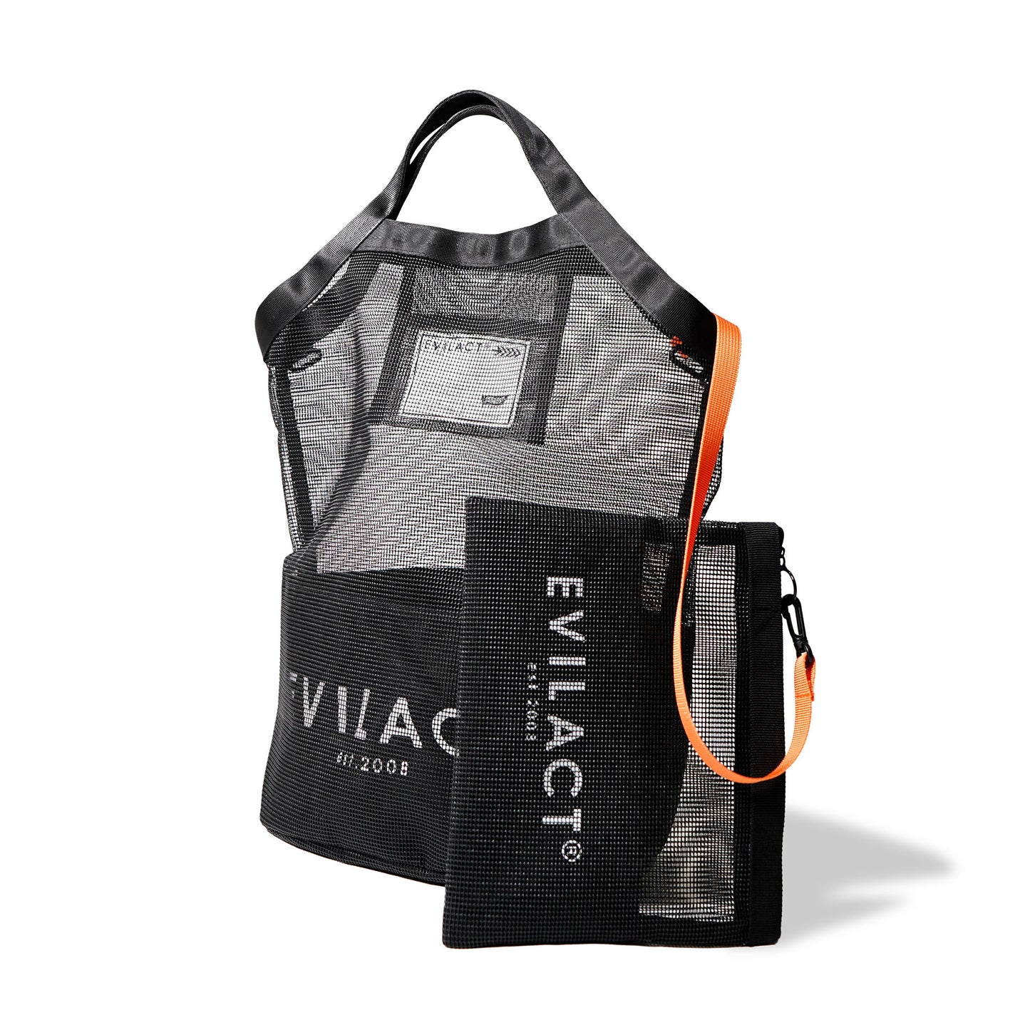 EVILACT MESH TOTE&POUCH