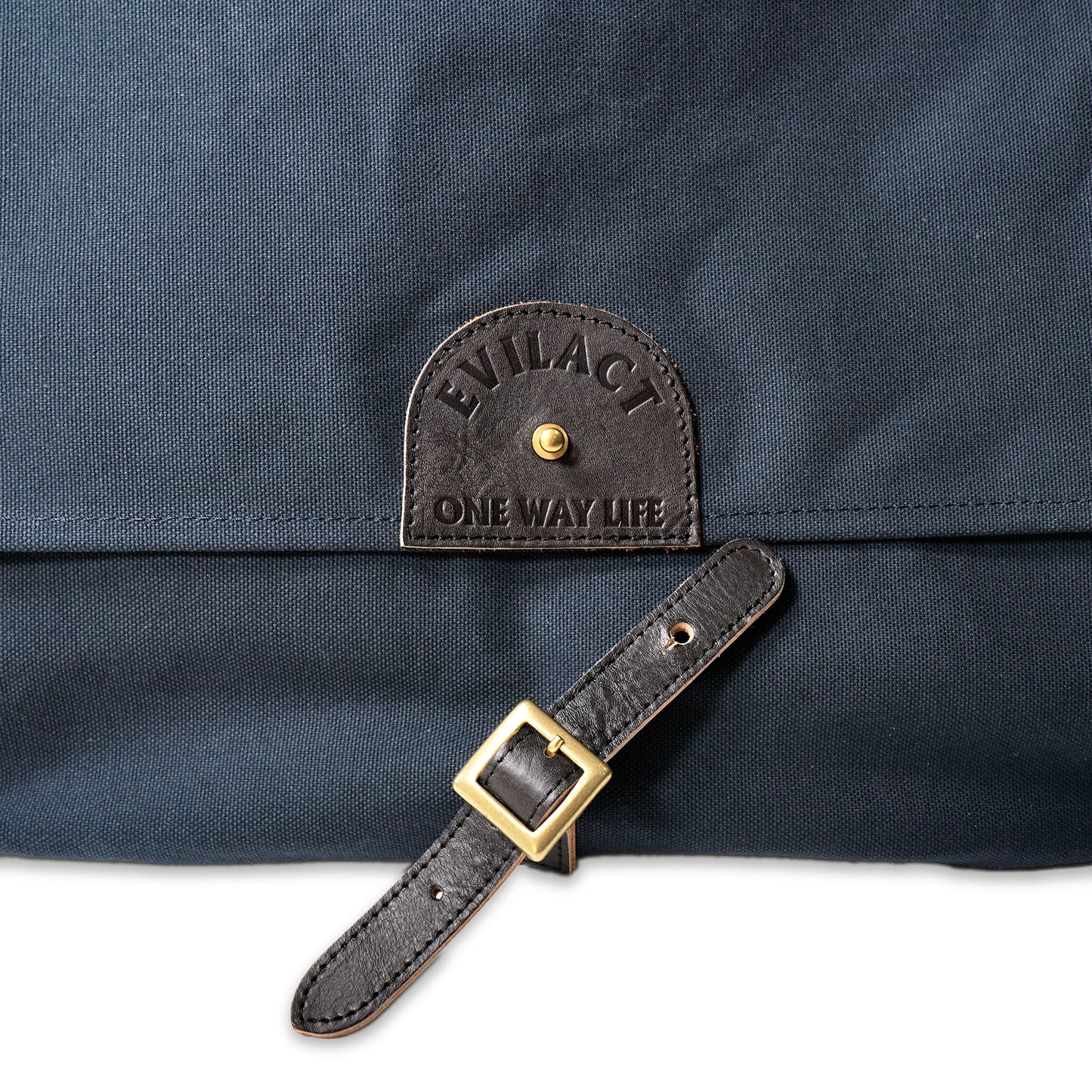 EVILACT NEWS PAPER BAG navy