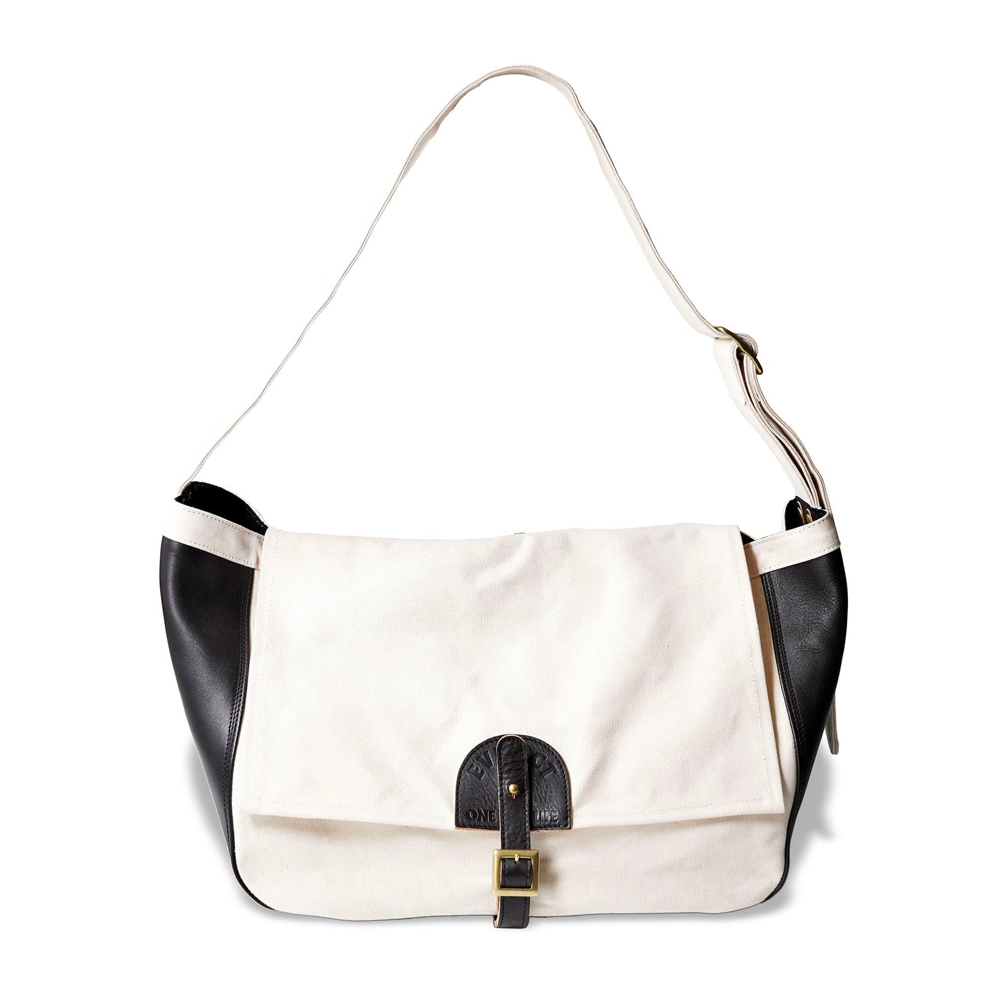 EVILACT NEWS PAPER BAG off white-limited color-