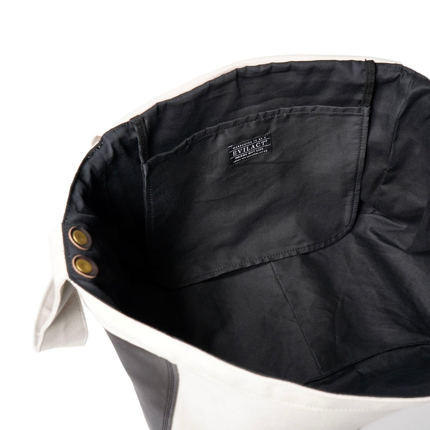 EVILACT NEWS PAPER BAG off white-limited color-