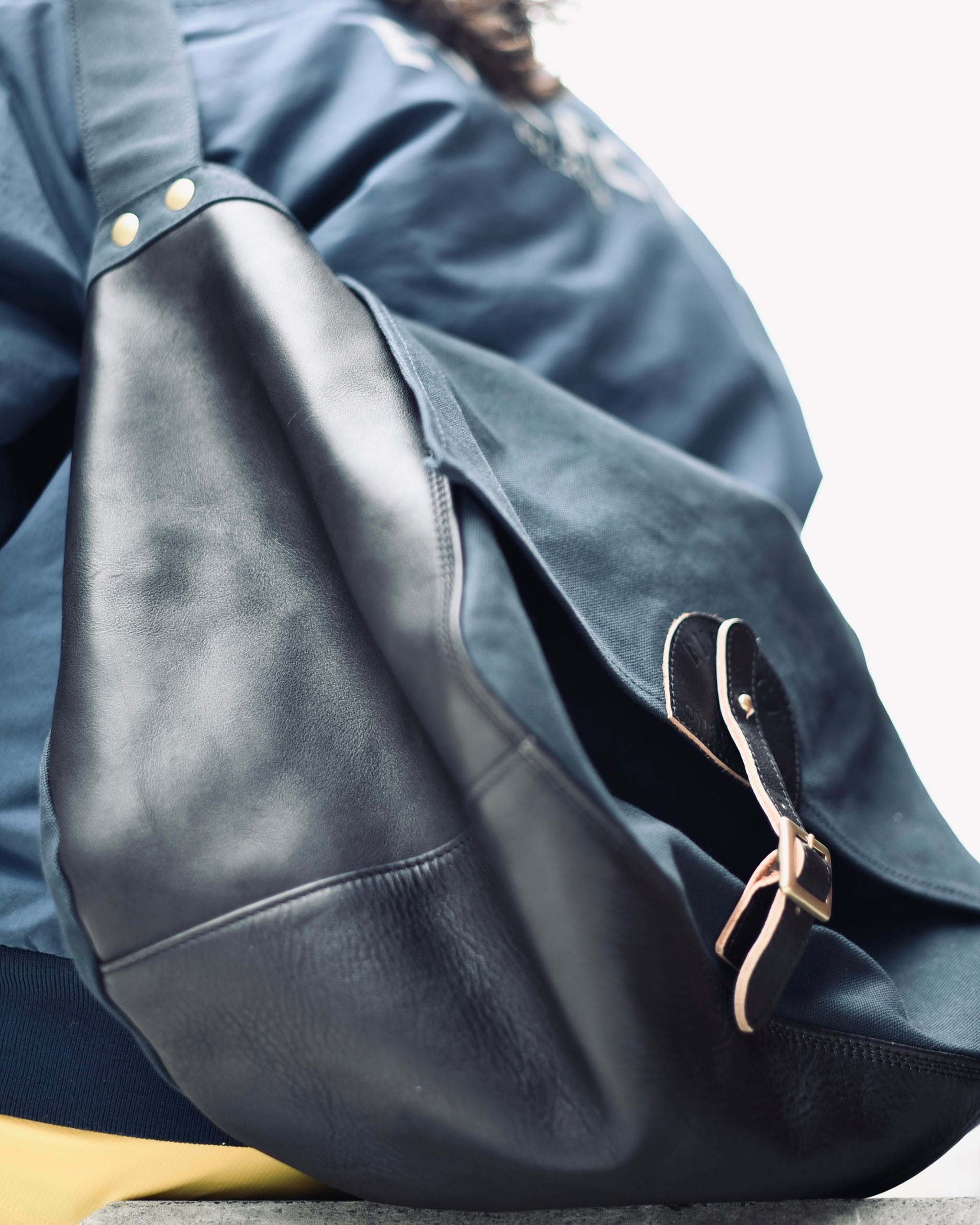 EVILACT NEWS PAPER BAG black | EVILACT (イーブルアクト）Official