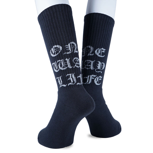 EVILACT OWL LONG SOCKS